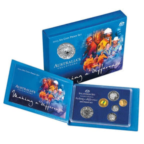 2003 6 Coin Proof Set - Making a Difference - Nova Coins