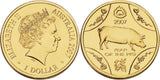 2007 1 Dollar Uncirculated Coin Lunar Year of the Pig