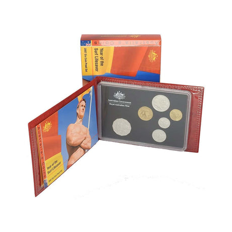 2007 Six Coin Proof Set - Year of the Surf Lifesaver - Nova Coins