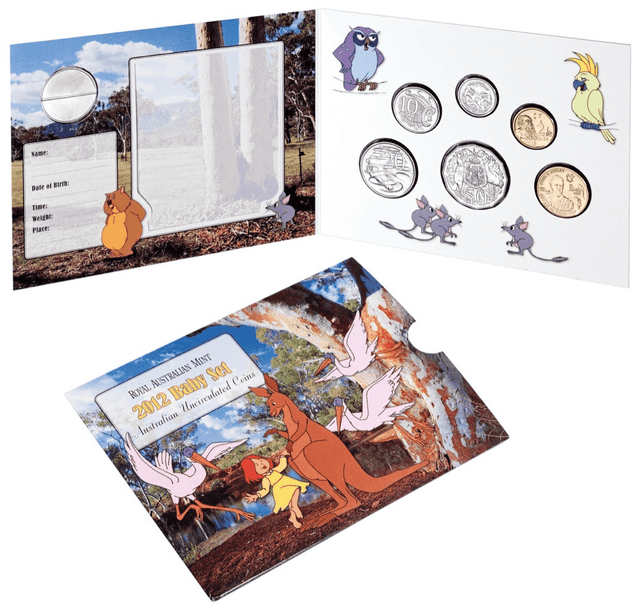 2012 Royal Australian Mint Dot and the Kangaroo Baby Mint Set - Nova Coins