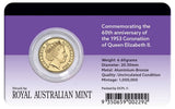 2013 $2 Queen Elizabeth II Coronation UNC Coin Pack - Back