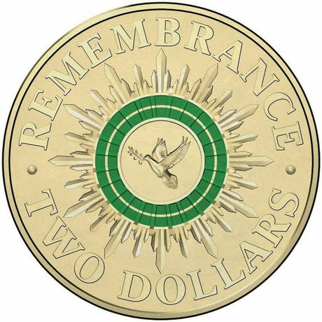 2014 Green Dove Remembrance - Nova Coins