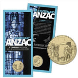 2015 $1 Centenary of Anzac 'C' Mintmark Carded