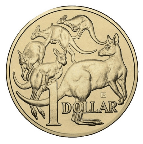 2015 $1 Mob Of Roos ANDA Show Special 'P' Privy Mark UNC - Nova Coins