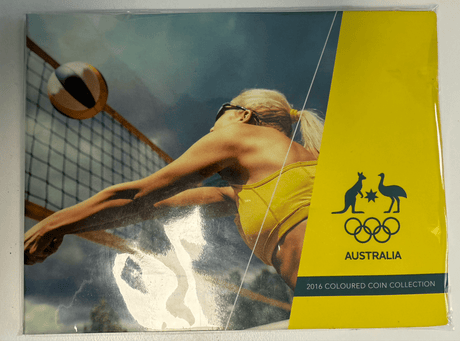 2016 Coloured $2 5 Coin Collection Set - Rio Olympic Games - Nova Coins