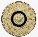 2016 Rio Olympic $2 Black Ring - Nova Coins