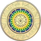 2017 $2 Anzac "Lest we forget" Mosaic - CIRC - Nova Coins