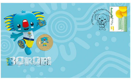 2018 $1 Borobi Gold Coast Commonwealth Games PNC - Nova Coins