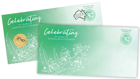2019 Celebrating 70 Years of Australian Citizenship $1 PNC - Nova Coins