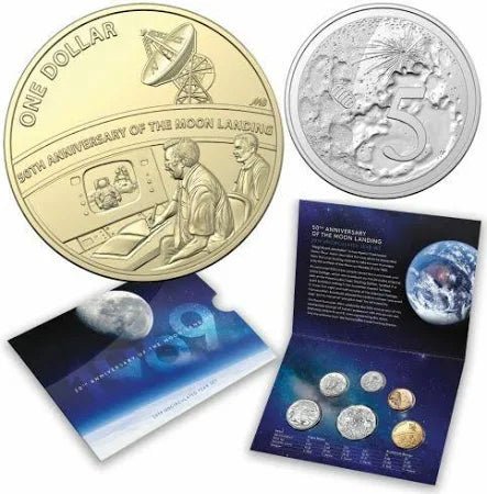 2019 Mint Set - Royal Australian Mint - 50th Anniversary of the moon landing - Nova Coins