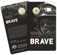 2020 $2 C - Mintmark Australia's Firefighters Brave Coloured RAM Large Carded - Nova Coins