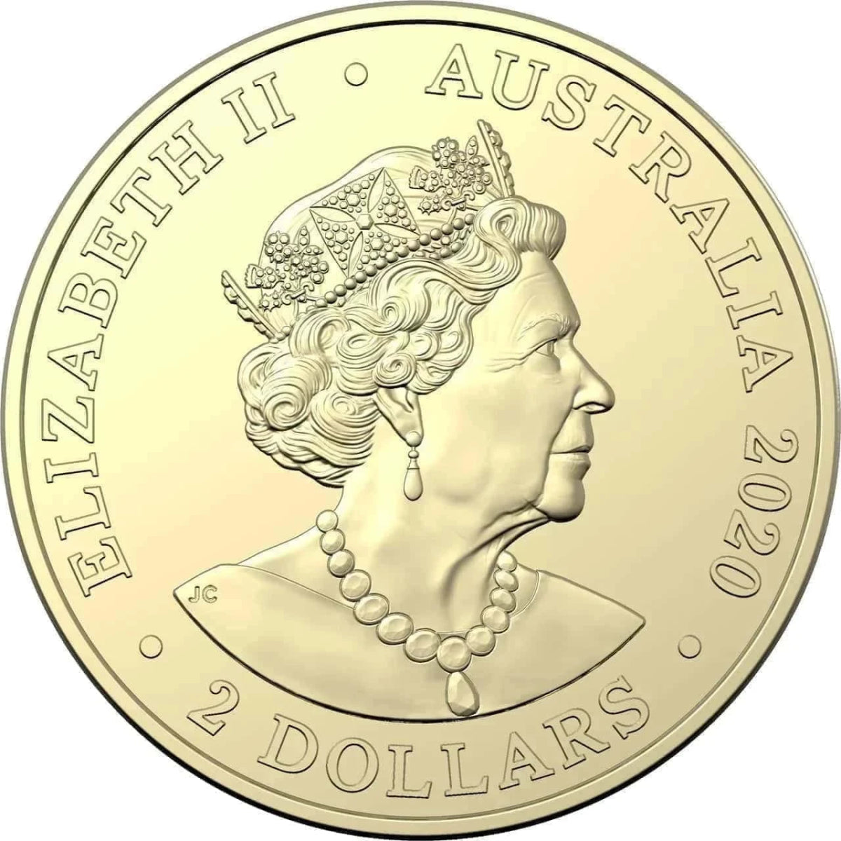 2020 $2 C - Mintmark Australia's Firefighters Brave Coloured RAM Large Carded - Nova Coins