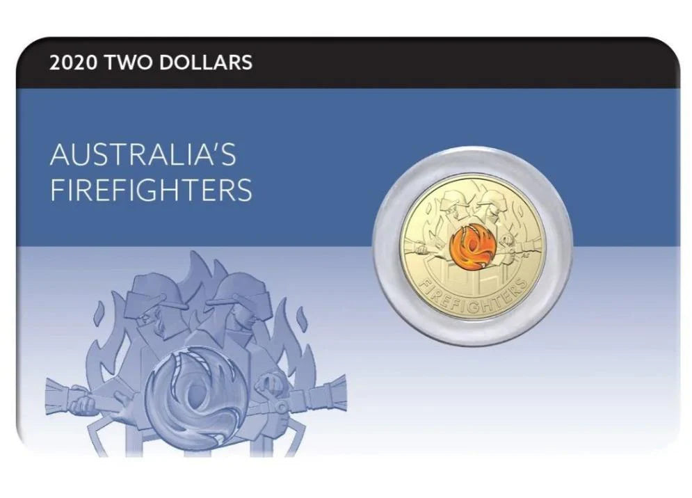 2020 $2 Australia's Firefighters UNC Coin Pack