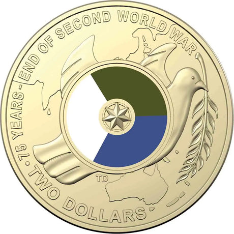 2020 $2 75th Anniversary of the End of WWII UNC Coin Pack