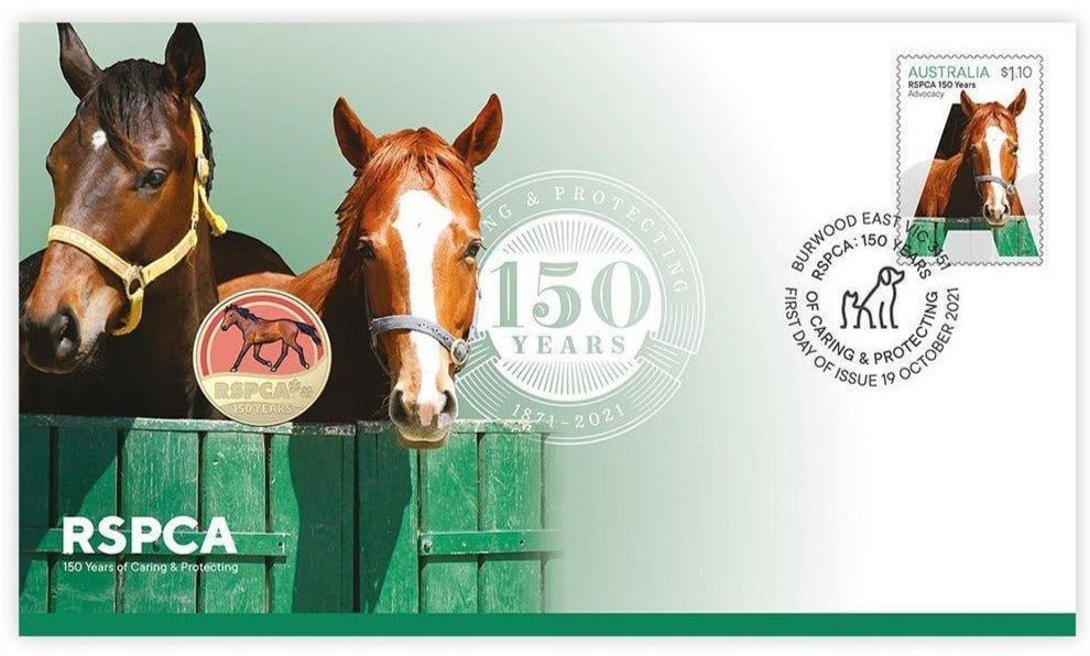 2021 $1 150 Years of RSPCA - Horse PNC - Nova Coins