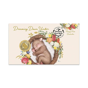 2021 $1 Dreaming Down Under - Common Wombat PNC - Nova Coins