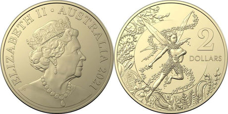 2021 $2 Tooth Fairy Uncirculated Coin in Card - Nova Coins