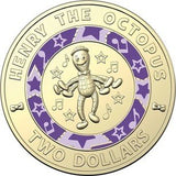 2021 The Wiggles - Henry the Octopus - Nova Coins
