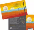 2022 $1 150th Anniversary Australian Overland Telegraph Line Uncirculated Carded Coin - Nova Coins