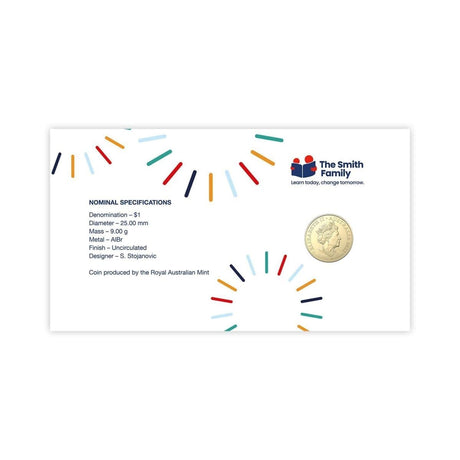 2022 $1 Centenary of the Smith Family PNC - Nova Coins