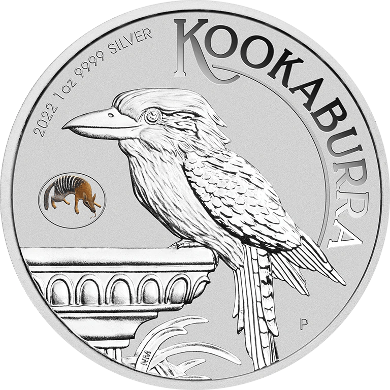 2022 $1 Kookaburra ANDA Perth Money Expo Coloured Numbat Privy - Nova Coins