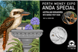 2022 $1 Kookaburra ANDA Perth Money Expo Coloured Numbat Privy - Nova Coins
