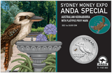 2022 $1 Kookaburra ANDA Sydney Money Expo Coloured Platypus Privy - Nova Coins
