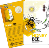 2022 $2 Honey Bee 'C' Mintmark Coloured Uncirculated Coin