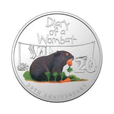 2022 20c Diary of a Wombat PNC - Nova Coins