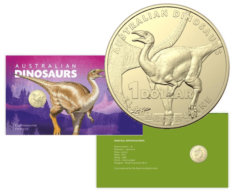 2022 Australian Dinosaurs Elaphrosaurine PNC - Nova Coins