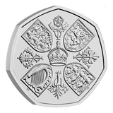 2022 In Memoriam: Her Majesty the Queen 50p BUNC Coin Cover - Nova Coins