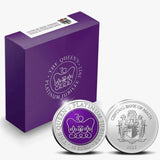 2022 Malta €10 Queen Elizabeth II's Platinum Jubilee Coloured Silver Proof Coin - Nova Coins