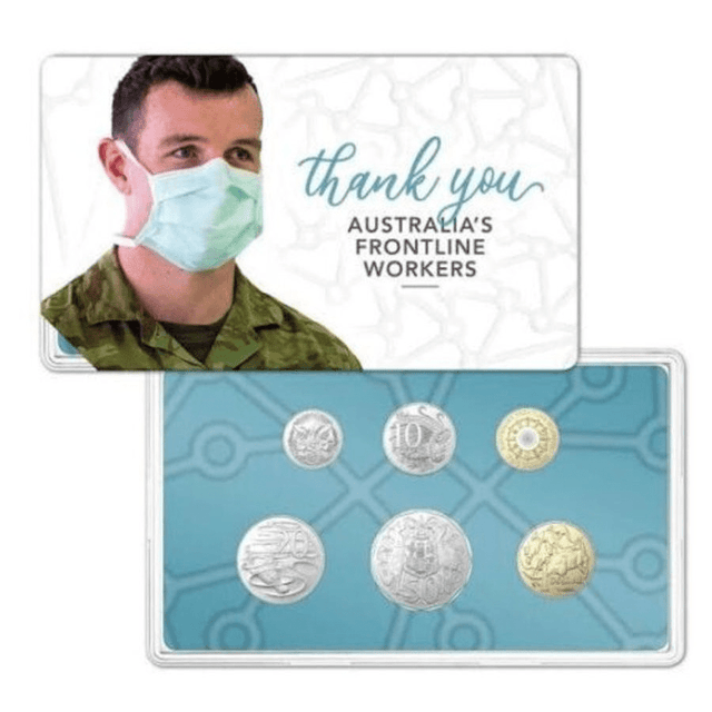 2022 Unc Mint Set Frontline Workers - Nova Coins
