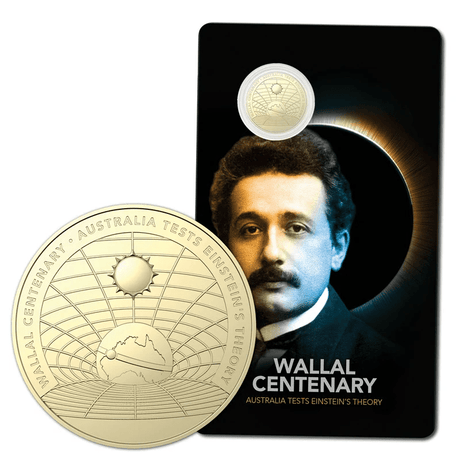 2022 Wallal Centenary $1 Australia Tests Einstein's Theory UNC - Nova Coins