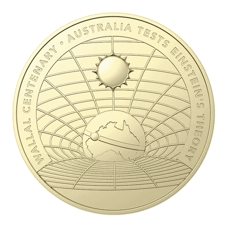 2022 Wallal Centenary $1 Australia Tests Einstein's Theory UNC - Nova Coins