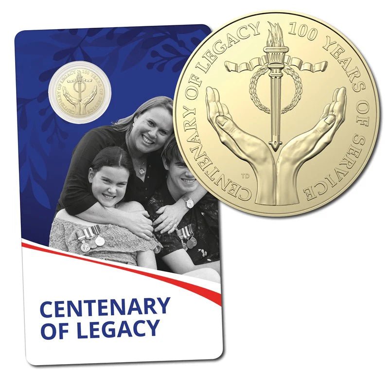 2023 $1 Centenary of Legacy Uncirculated Coin - Nova Coins