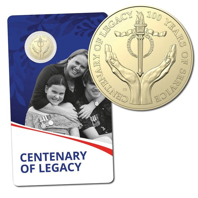 2023 $1 Centenary of Legacy Uncirculated Coin - Nova Coins