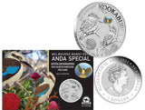 2023 $1 Kookaburra ANDA Melbourne Money Expo Helmeted Honey Privy - Nova Coins