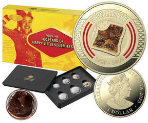 2023 100 Years Of Vegemite Six Coin Proof Year Set - Nova Coins