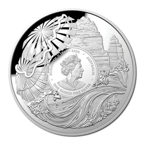2023 $5 Beauty, Rich & Rare - Twelve Apostles Domed Silver Proof - Nova Coins