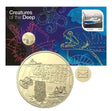 2023 Creatures Of The Deep PNC - with envelope privy mark - Nova Coins