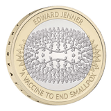 2023 Edward Jenner UK £2 Brilliant Uncirculated Coin - Nova Coins