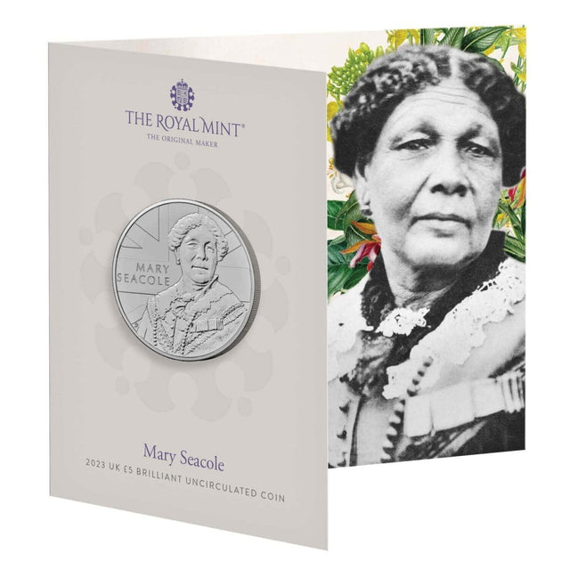 2023 Mary Seacole UK £5 Brilliant Uncirculated Coin - Nova Coins