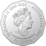2023 50c CuNi Uncirculated Coin – HM Queen Elizabeth II Commemoration