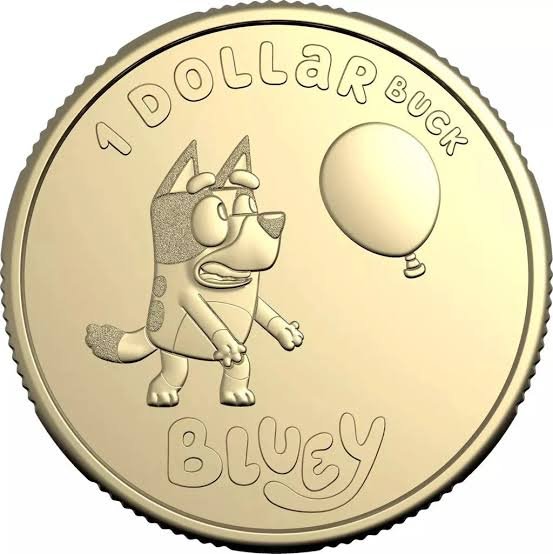 2024 $1 Bluey Dollarbucks Coins - Bluey Unc - Nova Coins
