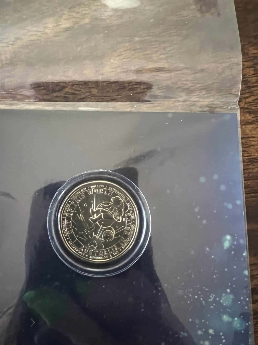 2024 $1 C Mintmark - Australia In Space Out Of This World Unc $1 Coin 1 Dollar - Nova Coins