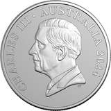 2024 $1 Kangaroo Series Desert Life 1oz Silver Frosted UNC - Nova Coins