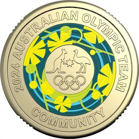 2024 $2 Uncirculated Australian Olympic Team 3 Coin Set - Nova Coins