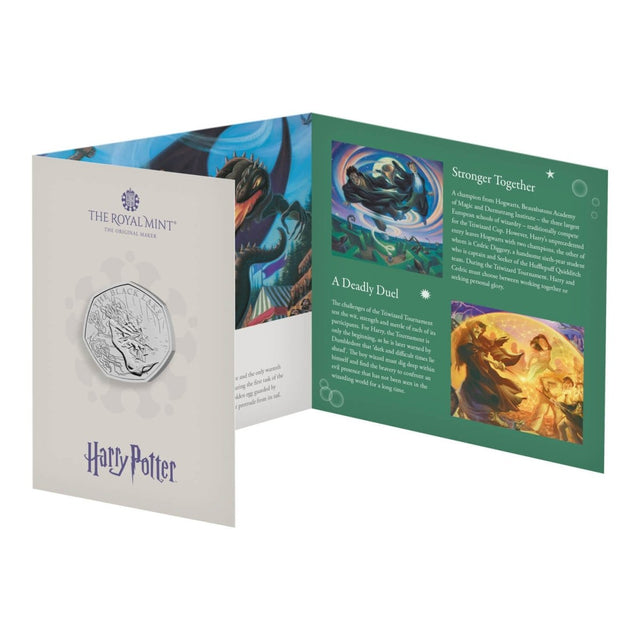 2024 50p Harry Potter The Black Lake UK BUNC Coin - Nova Coins