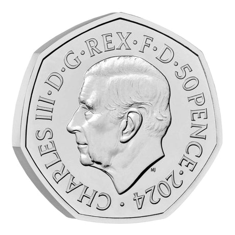 2024 50p Harry Potter The Black Lake UK BUNC Coin - Nova Coins